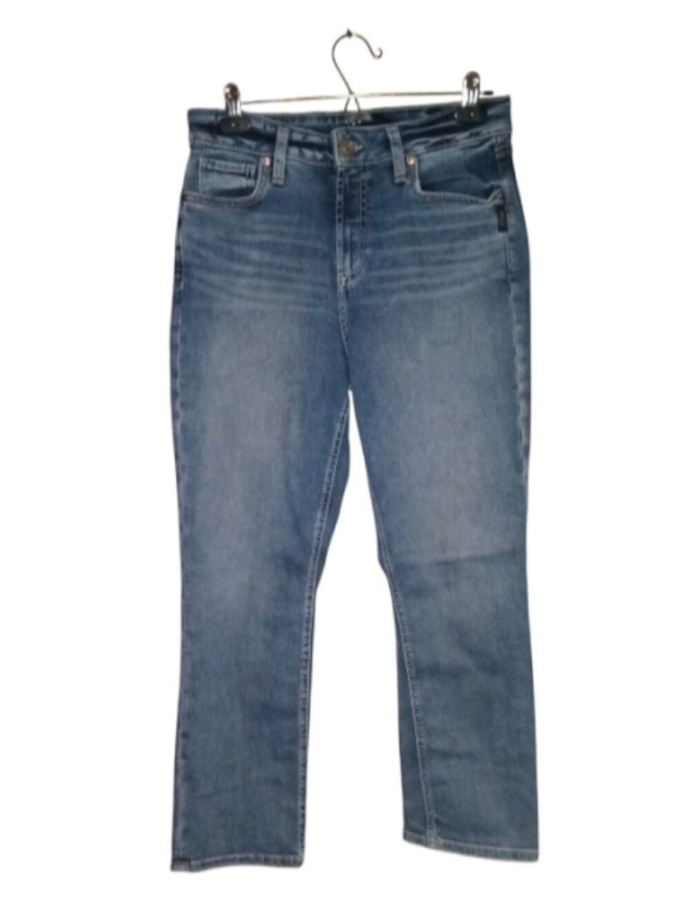 Silver Jeans Avery Capri Women’s 30 Blue Selvedge - Picture 13 of 13